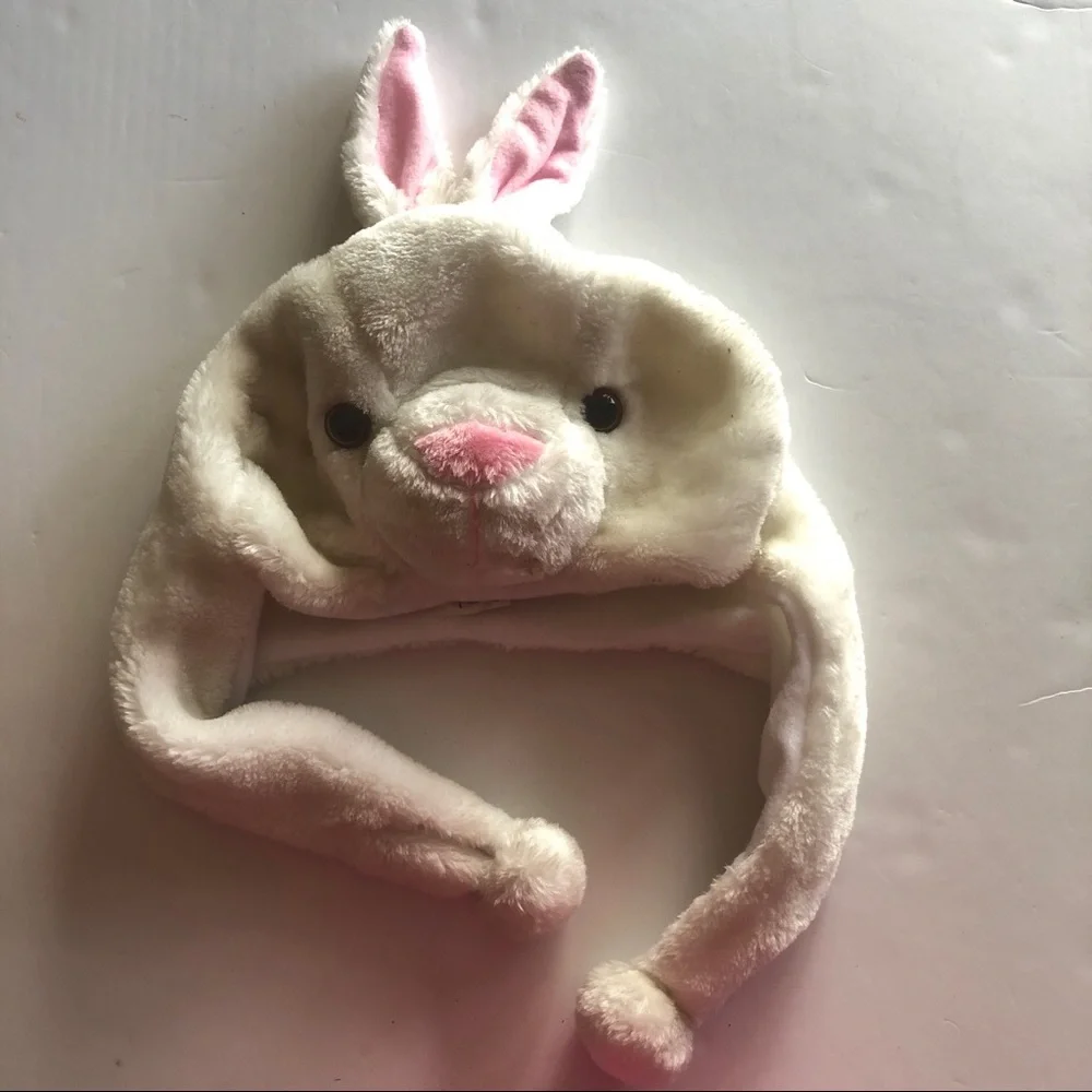 Bunny fuzzy critters caps hat